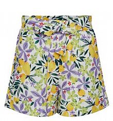 Szorty YAS białe damskie Materiałowe