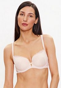 Biustonosz Selmark beżowy Z fiszbiną