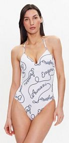 Strój kąpielowy Emporio Armani biały 
