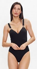 Strój kąpielowy Emporio Armani czarny 