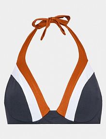 Strój kąpielowy Max Mara Beachwear czarny Góra od bikini