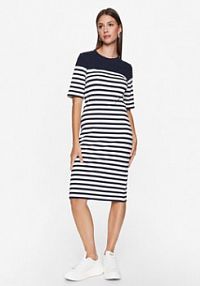 Sukienka letnia Gant granatowa 