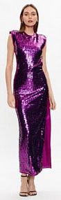 Sukienka wieczorowa MVP Wardrobe fioletowa 