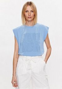 T-shirt Marc Aurel niebieski damski 