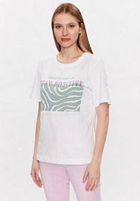 T-shirt Marc Aurel biały damski 