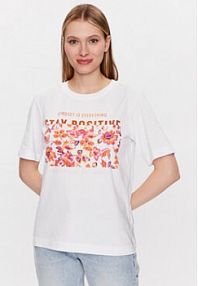 T-shirt Marc Aurel biały damski 