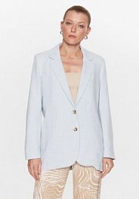 Żakiet Moss Copenhagen niebieski Marynarka