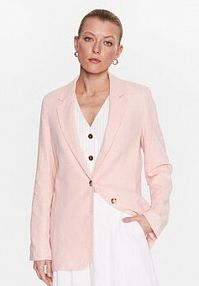 Żakiet Moss Copenhagen różowy Marynarka