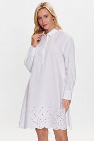 Sukienka codzienna United Colors Of Benetton biała 