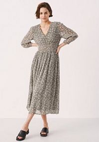 Sukienka codzienna Part Two beżowa 