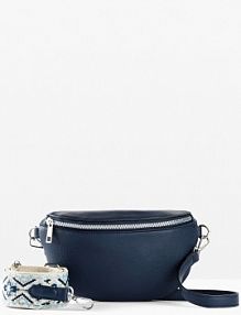 Torebka saszetka z wymiennym paskiem na ramię  Bonprix