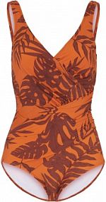 Kostium kąpielowy shape, dłuższa długość, z poliamidu z recyklingu, średni stopień modelowania sylwetki  Bonprix