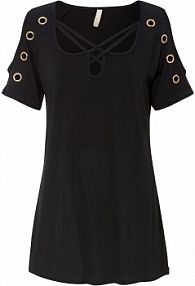 Shirt z paskami  damska Bonprix