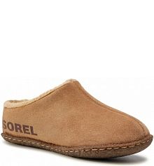 Kapcie Sorel brązowe damskie