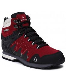 Buty trekkingowe Bergson bordowy damskie