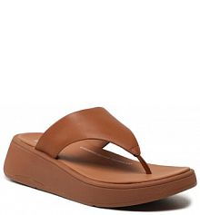 Japonki FitFlop brązowe damskie