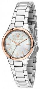 Zegarek Maserati srebrny damski