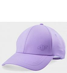 Czapka z daszkiem 4F fioletowa damska