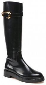 Oficerki Alberta Ferretti czarne