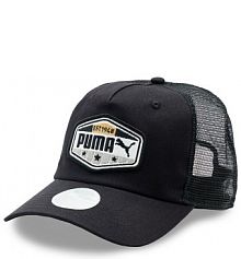 Czapka z daszkiem Puma czarna damska