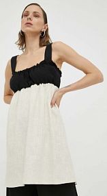 Sukienka mini Undress Code  beżowa 435.