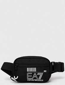 Saszetka nerka EA7 Emporio Armani  czarna damska 245082.CC940