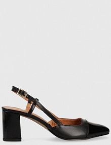 Sandały na obcasie Jonak  czarne 3300259