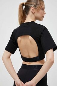 T-shirt P.E Nation  czarny damski 23PE2T271