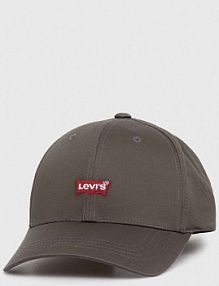 Czapka z daszkiem Levi's  zielona damska D7723.0005