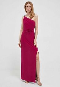 Sukienka maxi Lauren Ralph Lauren  różowa 253751483