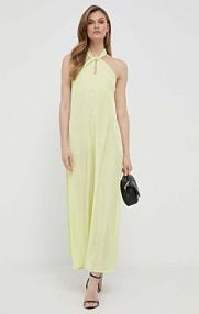 Sukienka maxi Sisley  zielona 48PWLV043.3K0