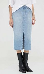 Spódnica midi mustang  niebieska 1013911.5000.