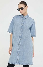 Sukienka mini mustang  niebieska 1013913.5000.