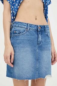 Spódnica mini mustang  niebieska 1013910.5000.