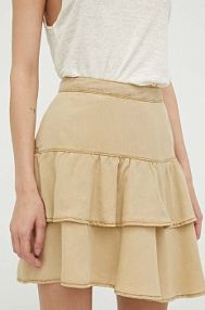 Spódnica mini mustang  beżowa 1013912.3100