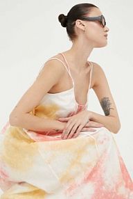 Sukienka maxi mustang  różowa 1013853.12444