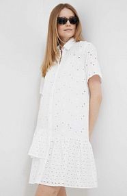 Sukienka mini PS Paul Smith  biała W2R.537D.K310