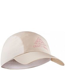 Czapka z daszkiem Craft beżowa damska 1913271-211000-ST