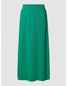 Spódnica midi z efektem prążkowania s.Oliver RED LABEL zielona EAN 2132665