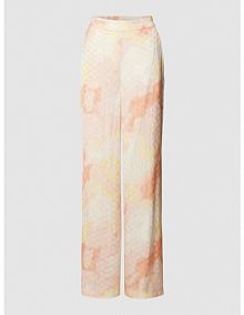 Spodnie z cieniowaniem Part Two żółte damskie EAN Viskose Farbverl