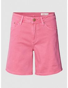 Szorty jeansowe z 5 kieszeniami s.Oliver RED LABEL różowe EAN 2131813