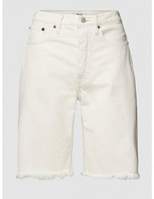 Szorty jeansowe z postrzępionym dołem Polo Ralph Lauren białe EAN 211903408