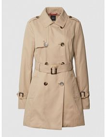Trencz z wykładanym kołnierzem Zero beżowy EAN 1076621501