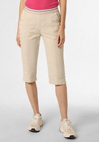 Spodnie    Sue beżowe/szare TONI