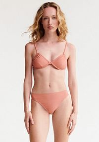 Dół od bikini z ochroną UV Reserved pomarańczowy 9242U-24X