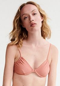 Góra od bikini z ochroną UV Reserved pomarańczowy 9239U-24X