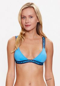 Strój kąpielowy Stella McCartney niebieski Góra od bikini