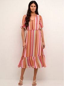 Sukienka letnia Cream wielokolorowa 