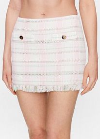 Spódnica mini Liu Jo różowa CA3193 T3374  Regular Fit