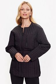 Kurtka przejściowa Calvin Klein czarna damska 